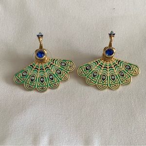 Kate Spade Peacock Earrings